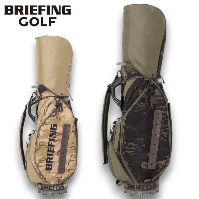 ブリーフィング ゴルフ キャディバッグ CR-5 #04 CAMO COMBI BRG261D11 BRIEFING GOLF カモコンビ カート式 ゴルフバッグ ブランド ギフト プレゼント