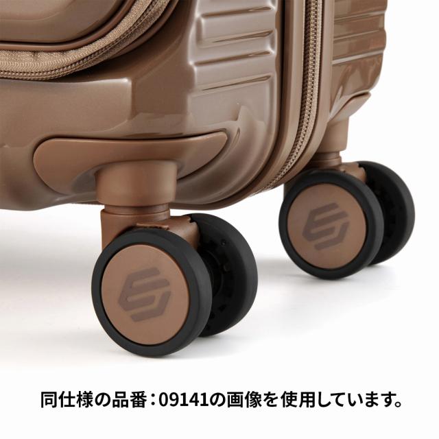 エッジリンク クルーズボックス グリント スーツケース メンズ レディース 09143 EDGELINK CRUZBOX GLINT フロントポケット 4輪 TSロック 64L 5~7泊 Mサイズ 旅行 出張 トラベル 正規品_4