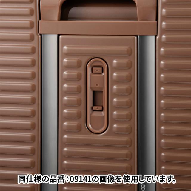 エッジリンク クルーズボックス グリント スーツケース メンズ レディース 09143 EDGELINK CRUZBOX GLINT フロントポケット 4輪 TSロック 64L 5~7泊 Mサイズ 旅行 出張 トラベル 正規品_5