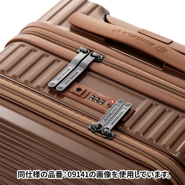 エッジリンク クルーズボックス グリント スーツケース メンズ レディース 09144 EDGELINK CRUZBOX GLINT フロントポケット 4輪 TSロック 101L 7~10泊 Lサイズ 旅行 出張 トラベル 正規品_6