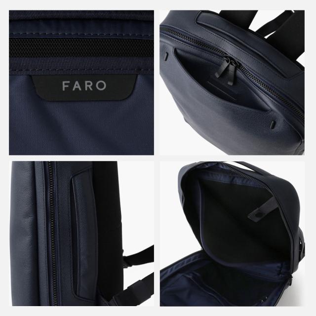 【美品】FARO ファーロ 本革 レザーリュック 縦ジップポケット付き 楽天市場】【最大36倍 27日10時迄】ノベルティ付 ファーロ