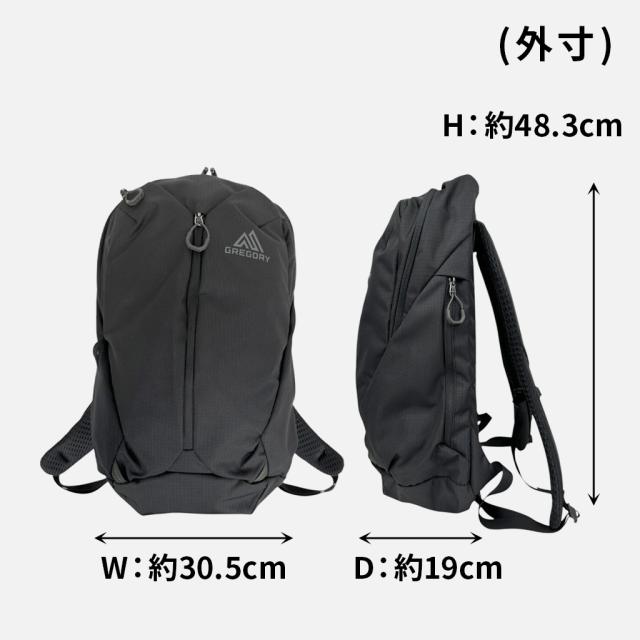 GREGORY グレゴリー RHUNE ルーヌ RHUNE20 ルーヌ20 DAYPACK リュック デイパック メンズ レディース 男性 女性 ユニセックス ビジネス アウトドア 通学 旅行 おしゃれ 軽量 ポリエステル ブランド 143375_7
