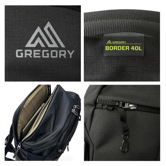 グレゴリー アドベンチャートラベル ボーダーキャリーオン40 バックパック リュックサック GREGORY ADVENTURE TRAVEL BORDER CARRY ON 40 メンズ レディース 男性 女性 ユニセックス タウンユース アウトドア 旅行 おしゃれ 軽量 ブランド 154920_10