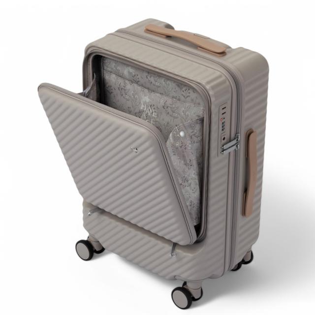 ハント ココント スーツケース レディース メンズ 05513 HaNT KOKONT キャリーケース フロントオープン ace 1~3泊 34L 機内持ち込み 旅行 出張 正規品_3