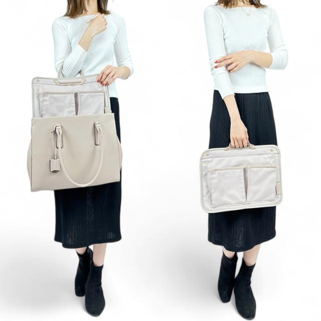 ジュエルナローズ OLバッグエト ビジネストート レディース Jewelna Rose OL Bag et 11931 A4 横型 PCケース ビジネス 通勤 通学 正規品_5