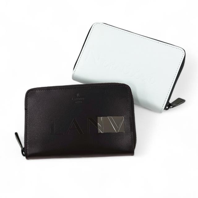 ランバンオンブルー ディアブロ 二つ折り財布 メンズ レディース レザー 本革 519604 LANVIN en Bleu Diablo ウォレット ブランド カジュアル 大人 ギフト プレゼント_2