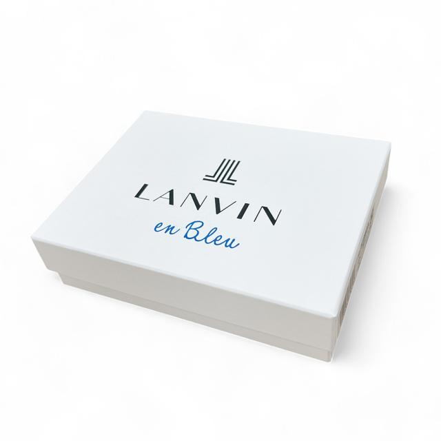ランバンオンブルー ディアブロ 二つ折り財布 メンズ レディース レザー 本革 519604 LANVIN en Bleu Diablo ウォレット ブランド カジュアル 大人 ギフト プレゼント_5