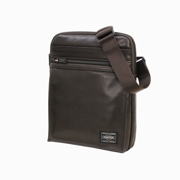 ポーター アメイズ ショルダーバッグ 022-03794 10 ブラック PORTER 吉田カバン ショルダーバッグ AMAZE レザー ギフト プレゼント 日本製 小さめ 斜めがけ 縦型_2