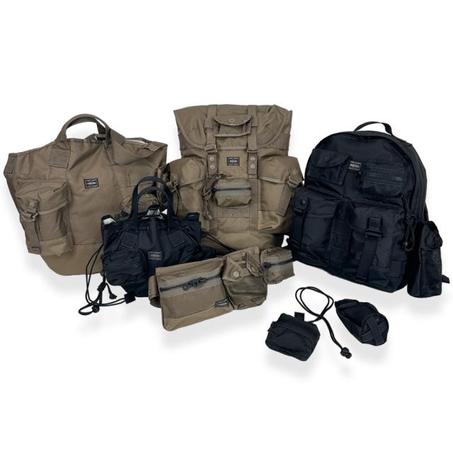 ポーター オール リュックサック 502-05958 10 ブラック PORTER 吉田カバン DAYPACK with POUCHES デイパック ALL 日本製 A4サイズ 14L 小さめ ブランド_1