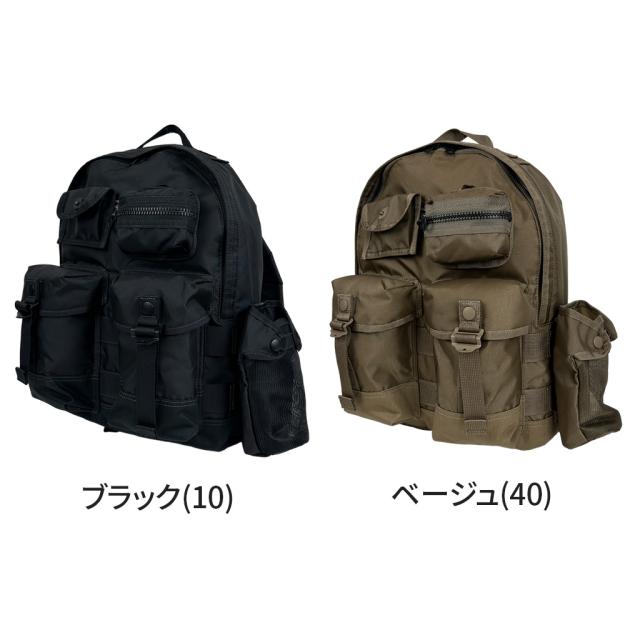 ポーター オール リュックサック 502-05958 10 ブラック PORTER 吉田カバン DAYPACK with POUCHES デイパック ALL 日本製 A4サイズ 14L 小さめ ブランド_7