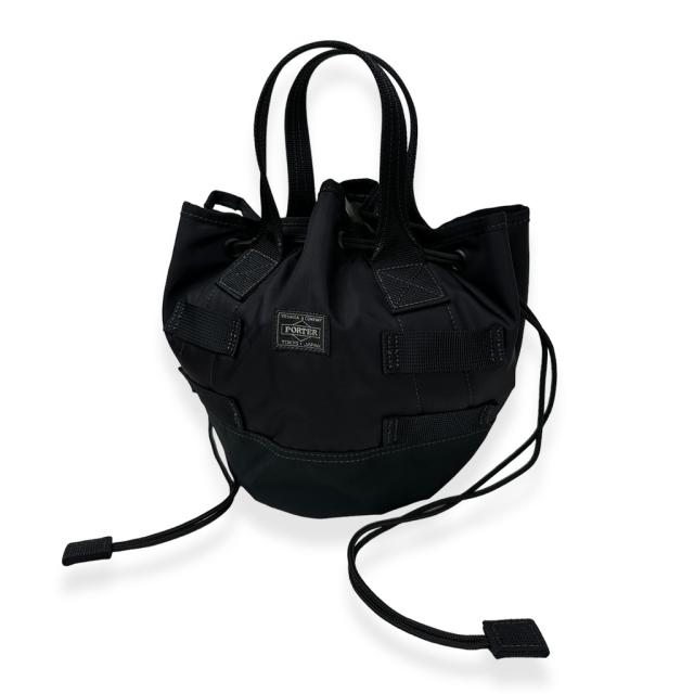 ポーター オール トートバッグ 502-05960 10 ブラック PORTER 吉田カバン SCARF TOTE with POUCHES ショルダーバッグ ALL 日本製 A5サイズ 小さめ ブランド_3