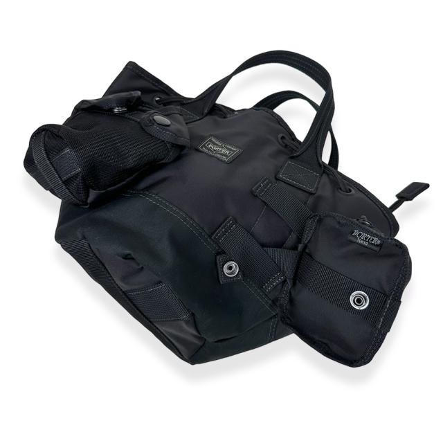 ポーター オール トートバッグ 502-05960 10 ブラック PORTER 吉田カバン SCARF TOTE with POUCHES ショルダーバッグ ALL 日本製 A5サイズ 小さめ ブランド_6
