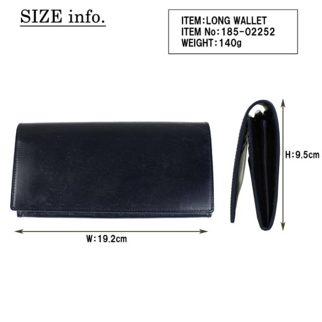 ポーター ビル ブライドル ロングウォレット 185-02252 10 ブラック PORTER 吉田カバン 長財布 かぶせ BILL BRIDLE レザー ギフト プレゼント 日本製 ブランド ロウ引き シンプル_5