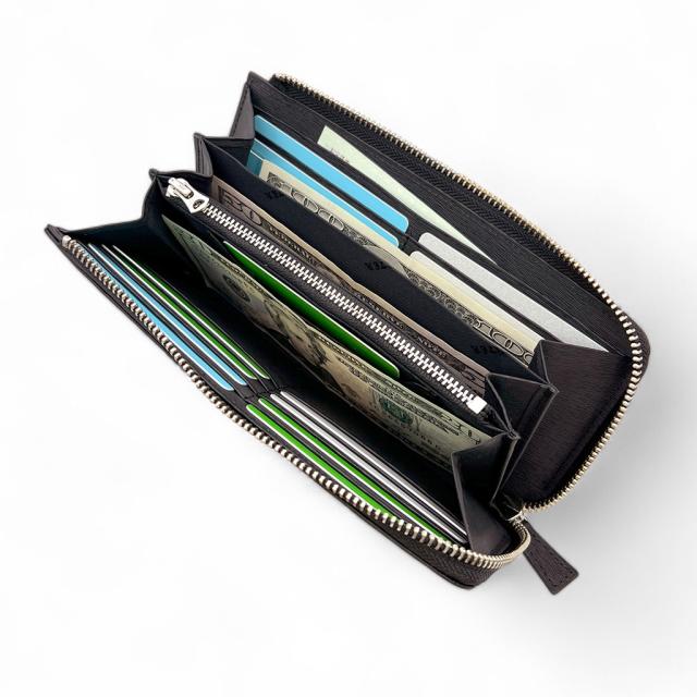 ポーター カレント 長財布 052-02210 10 ブラック PORTER 吉田カバン CURRENT レザー 本革 ビジネス 正規品 ブランド_2