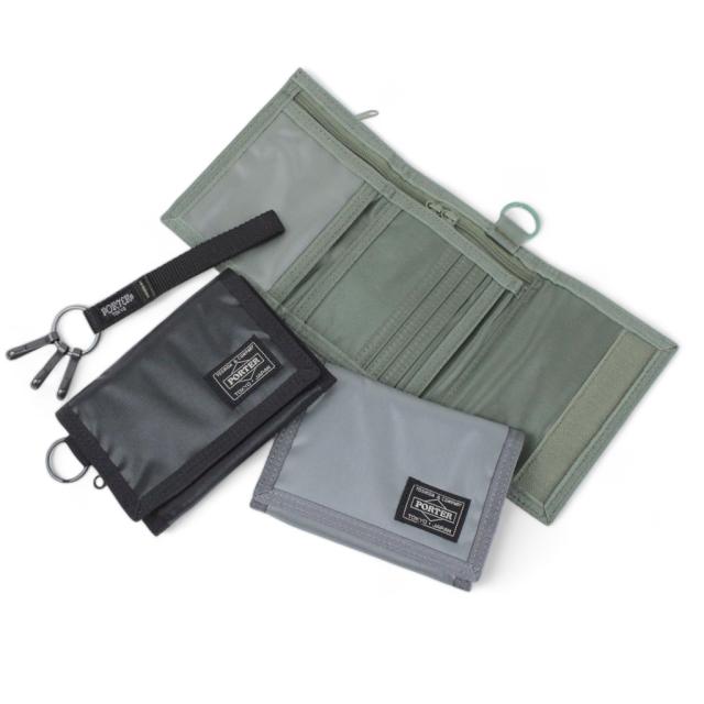 ポーター カプセル ウォレット 555-06439 10 ブラック PORTER 吉田カバン 三つ折り財布 二つ折り財布 CAPSULE ギフト プレゼント 日本製 ブランド カジュアル_1