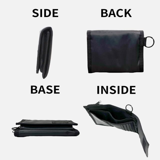 ポーター カプセル ウォレット 555-06439 10 ブラック PORTER 吉田カバン 三つ折り財布 二つ折り財布 CAPSULE ギフト プレゼント 日本製 ブランド カジュアル_7