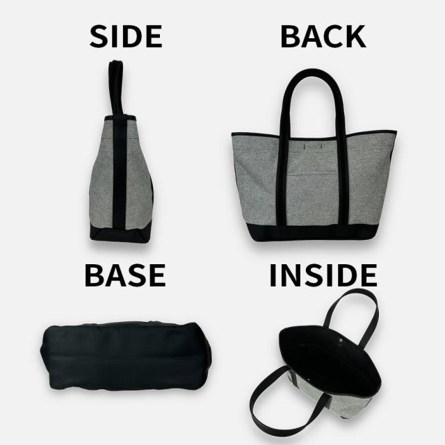 ポーター ボーイフレンドトートシャンブレー トートバッグ 877-18539 10 ブラック PORTER 吉田カバン BOYFRIEND TOTE CHAMBRAY 日本製 ブランド_7