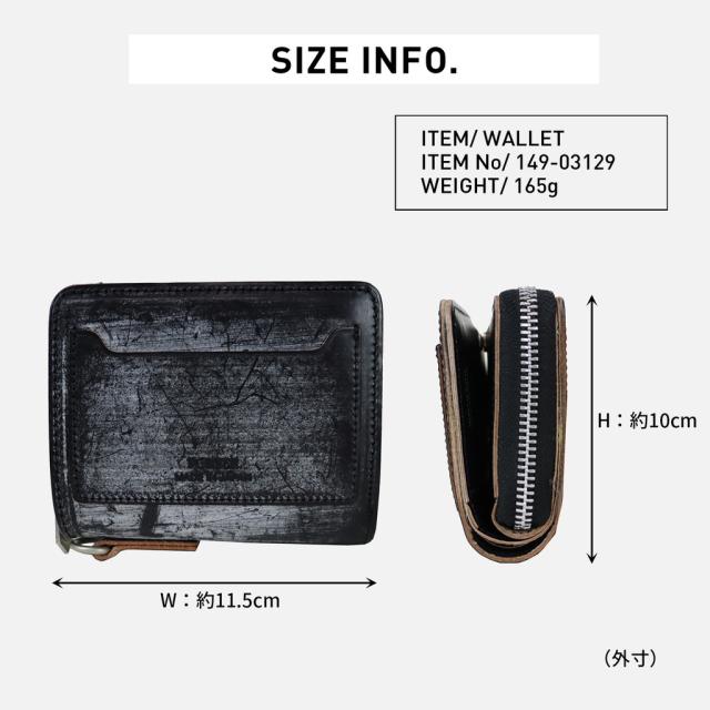 ポーター デューク ウォレット 149-03129 PORTER DUKE 吉田カバン WALLET 二つ折り財布 ブライドルレザー 牛革 日本製 ブランド メンズ レディース_11