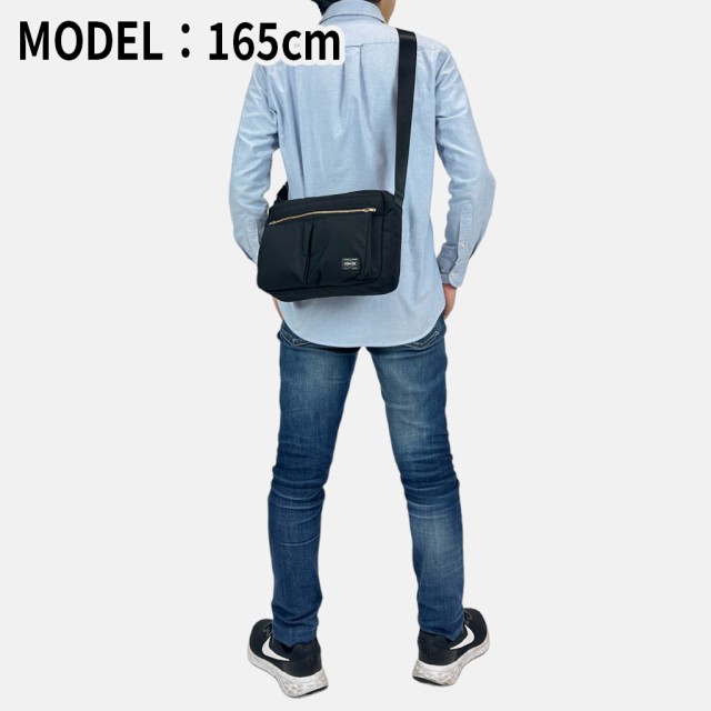 porter ポーター ドラフト ショルダーバッグ ブラック DRAFT(ドラフト) SHOULDER BAG(S) | 吉田カバンホームページ