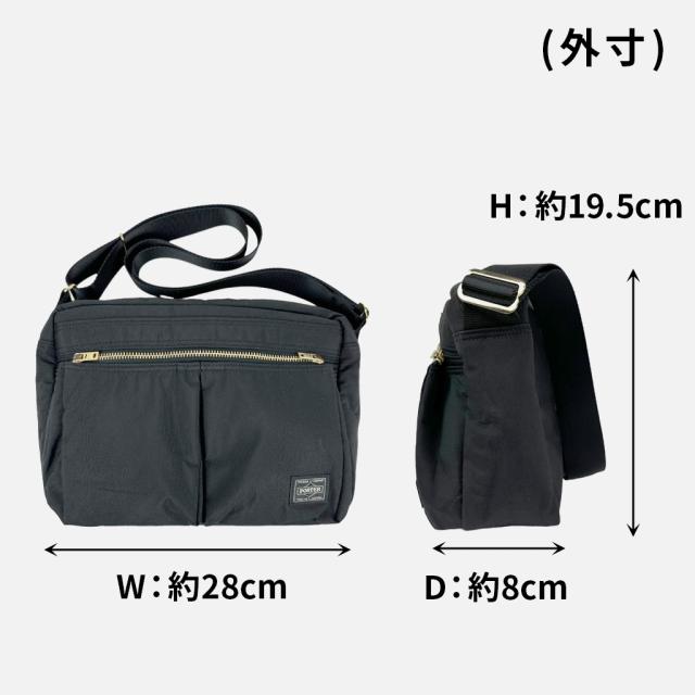 ポーター ドラフト ショルダーバッグ(S) 656-06174 10 ブラック