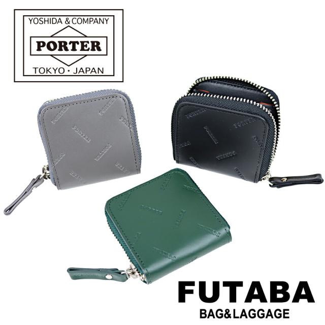 ポーター エンチェイス ケース 007-02286 10 ブラック PORTER 吉田カバン ケース 小銭入れ ENCHASE レザー ギフト プレゼント 日本製 財布 エンボス加工