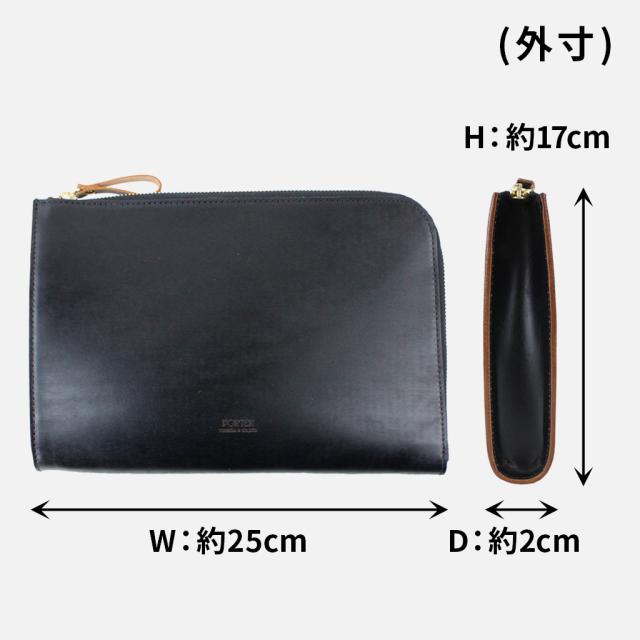 ポーター フィルム クラッチバッグ 187-01358 10 ブラック PORTER 吉田カバン セカンドバッグ FILM レザー ギフト プレゼント 日本製 フォーマル ブランド_6