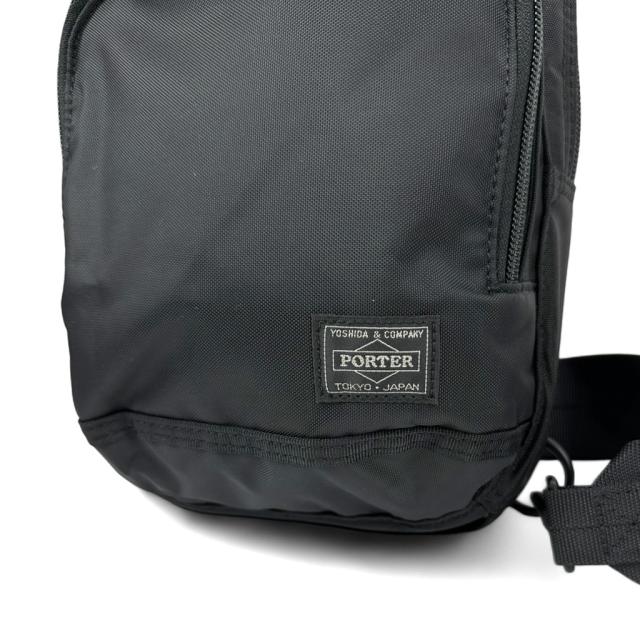 希少 極美品 ポーター フラッシュ スリング ショルダーバッグ 黒 ナイロン PORTER ポーター フラッシュ ショルダーバッグ 689-05940 吉田