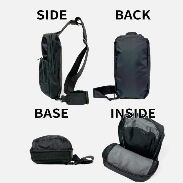 ポーター フラッシュ スリングショルダーバッグ 689-05941 10 ブラック PORTER 吉田カバン ボディバッグ ワンショルダー FLASH ギフト プレゼント 日本製 斜めがけ ブランド シンプル_8