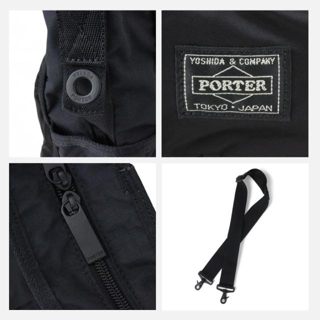 ポーター フレーム トートバッグ 690-17845 10 ブラック PORTER 吉田カバン FRAME 2WAY TOTE BAG ナイロン 日本製 A4サイズ ブランド シンプル_9