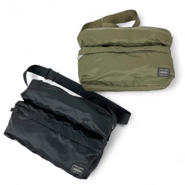 ポーター フレーム ショルダーバッグ(S) 690-17848 10 ブラック PORTER 吉田カバン FRAME SHOULDER BAG(S) B5 Sサイズ 斜め掛け 軽量 ブランド ミリタリー 日本製_1