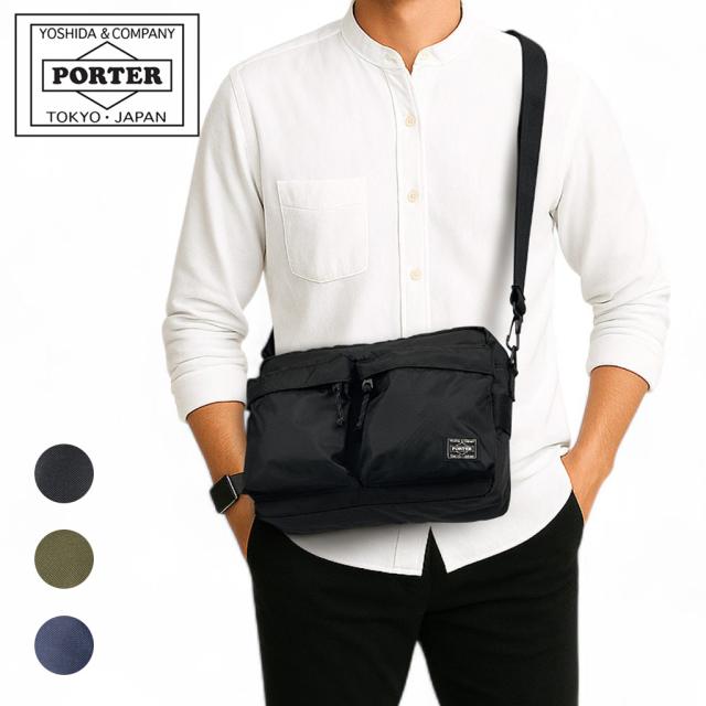ポーター　フォース　ショルダーバッグ　S ブラック Amazon | (ポーター) PORTER ショルダーバッグ S [FORCE