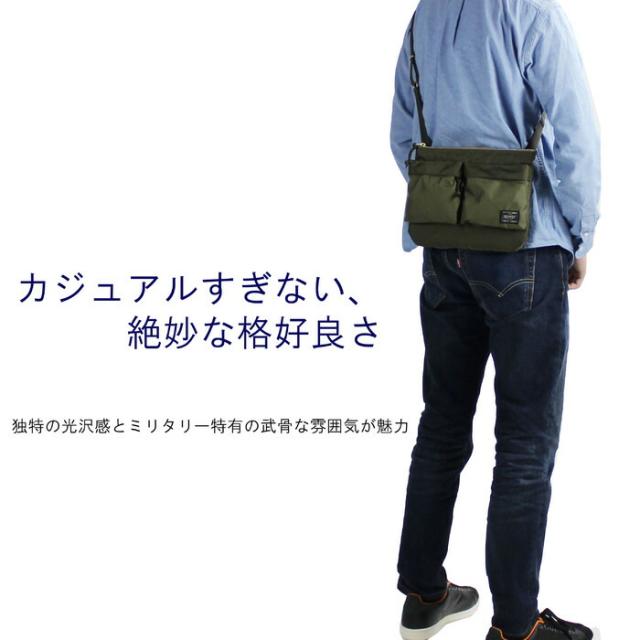 ポーター フォース ショルダーバッグ 855-05458 10 ブラック PORTER 吉田カバン サコッシュ FORCE ギフト プレゼント 日本製 小さめ 斜めがけ ブランド カジュアル_2