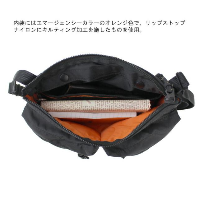 ポーター フォース ショルダーバッグ 855-05458 10 ブラック PORTER 吉田カバン サコッシュ FORCE ギフト プレゼント 日本製 小さめ 斜めがけ ブランド カジュアル_3