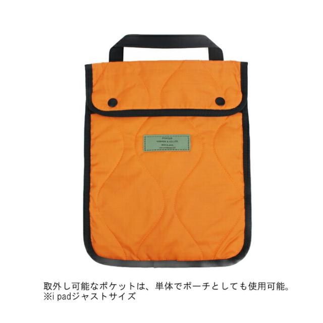ポーター フォース デイパック 855-05902 10 ブラック PORTER 吉田カバン リュックサック FORCE 日本製 B4サイズ 19L ラウンド ブランド カジュアル_5