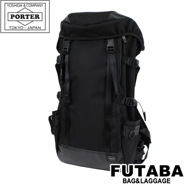 ポーター ヒート リュックサック 703-06301 ブラック 10 吉田カバン PORTER HEAT RUCKSACK バックパック 大容量 メンズ レディース ビジネス カジュアル トラベル アウトドア ミリタリー 耐久 耐水 日本製