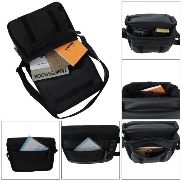 ポーター ヒート ショルダーバッグ 703-06974 ブラック 10 吉田カバン PORTER HEAT SHOULDER BAG 斜めがけ メンズ レディース ビジネス カジュアル トラベル アウトドア ミリタリー 耐久 耐水 日本製_3