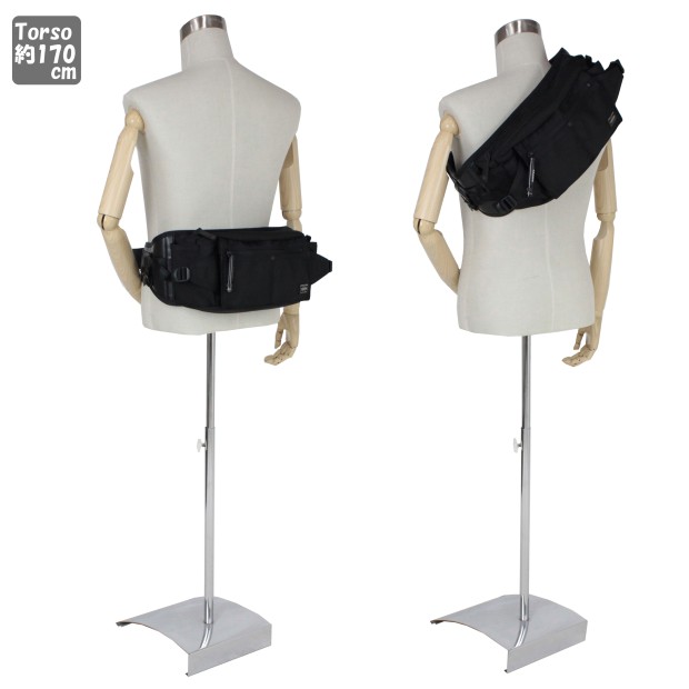 ポーター ヒート L ボディバッグ ウエストバッグ ほぼ未使用 ポーター