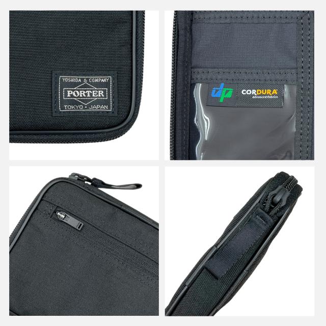 ポーター　パスポートケース　ショルダーバッグ　ブラック Amazon.co.jp: (ポーター) PORTER パスポートケース [HYBRID
