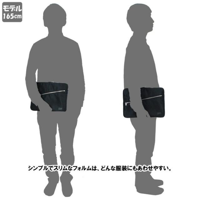 ポーター リフト ドキュメントケース 822-16105 10 ブラック PORTER 吉田カバン ファイルケース クラッチバッグ LIFT ギフト プレゼント 日本製 A4サイズ バッグインバッグ ブランド_7