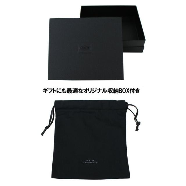 ■新品同様■ PORTER ポーター レザー 二つ折り 財布 ウォレット 札入れ メンズ ブラック系 FD2769 □新品同様□ PORTER ポーター レザー 二つ折り 財布 ウォレット