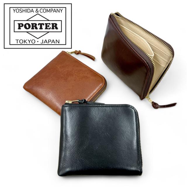 ポーター ソーク ウォレット 101-06056 10 ブラック PORTER 吉田カバン SOAK 日本製 レザー 本革 ビジネス 正規品 ブランド