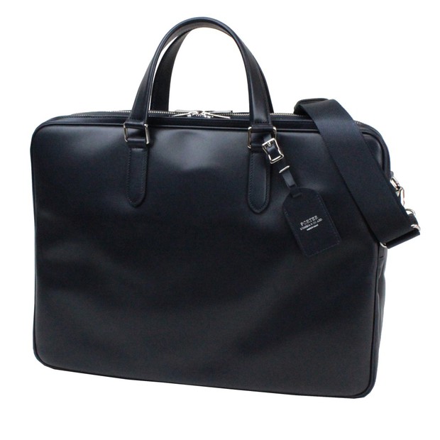 クロコダイル ホーンバック ブリーフケース 2WAY メンズ ショルダー