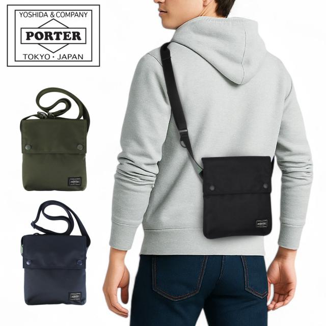 ポーター ユニット ショルダーバッグ 784-05465 10 ブラック PORTER 吉田カバン ショルダーポーチ UNIT ギフト プレゼント 日本製 小さめ 斜めがけ ブランド カジュアル