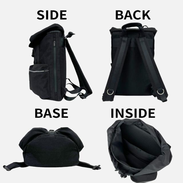 ポーター ウィロー リュックサック 500-17518 10 ブラック PORTER 吉田カバン WILLOW 日本製 ブランド_8