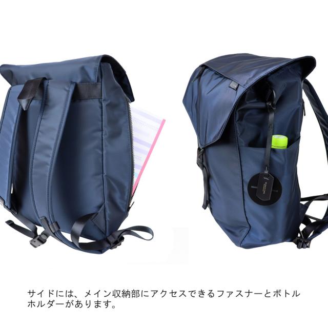 ポーター シェル リュックサック 679-26806 11 カーキグレー PORTER 吉田カバン ビジネスリュック SHELL ナイロン 通勤 日本製 A4サイズ PC収納 フラップ ブランド シンプル_7