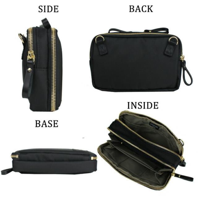 ポーター シア ウォレットショルダーバッグ 871-15185 10 ブラック PORTER 吉田カバン ショルダーポーチ ウォレット SHEA ギフト プレゼント 日本製 財布 ブランド 2層_10