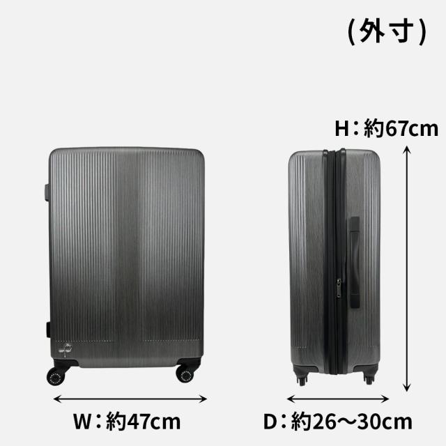 エース プロテカ トラクション2 スーツケース メンズ レディース 01493 PROTeCA Traction2 ace. エキスパンド 68L 77L 秋 TSロック 旅行_9