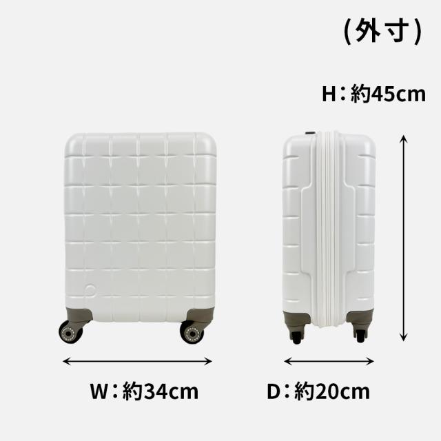 プロテカ 360G4 スーツケース メンズ レディース 機内持ち込み 02420 エース ace. PROTeCA 4輪 TSロック 24L 1〜2泊 旅行 出張 トラベル 正規品 日本製_8
