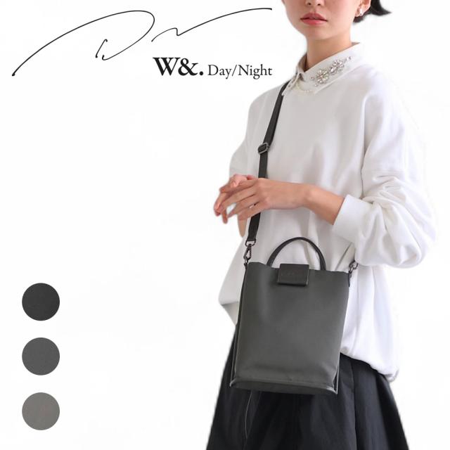ダブルアンドデイナイト スック ミニショルダー ショルダーバッグ ポシェット レディース  W&.Day/Night Sukku 15181 通勤 ビジネス カジュアル 旅行 トラベル 出張 正規品