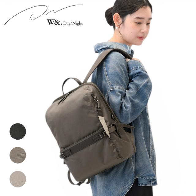ダブルアンドデイナイト リッカ2 スクエアリュック リュックサック 19152 W&.Day/Night Lycka2 Square Ruck 女性 レディース 軽量 通勤 おしゃれ 大人 ビジネス ブランド ギフト プレゼント